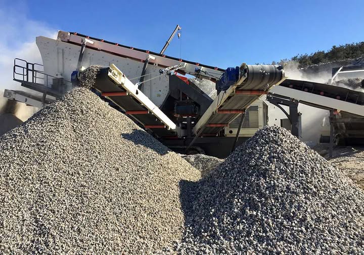 Cost per cubic meter of crushed stone aggregate